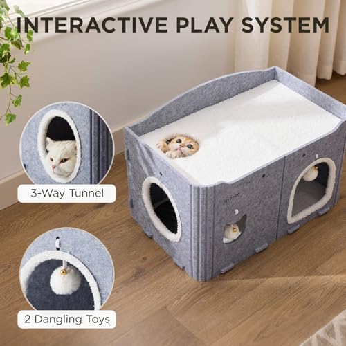 30% Off Joydeco Extra Wide Cat House for Indoor Cats - Image 4