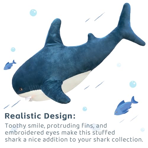 Giant Plush Shark 51in - Great Gift for Kids - Image 3