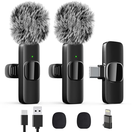 Wireless Lavalier Mic for iPhone - 2 Pack at $9.99 - Image 2