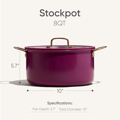 CAROTE 8QT Stock Pot 67% Off - Healthy & Durable - Image 3