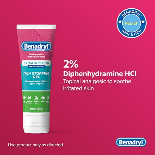 23% Off Benadryl Extra Strength Itch Relief Gel, 3.5 oz - Image 5