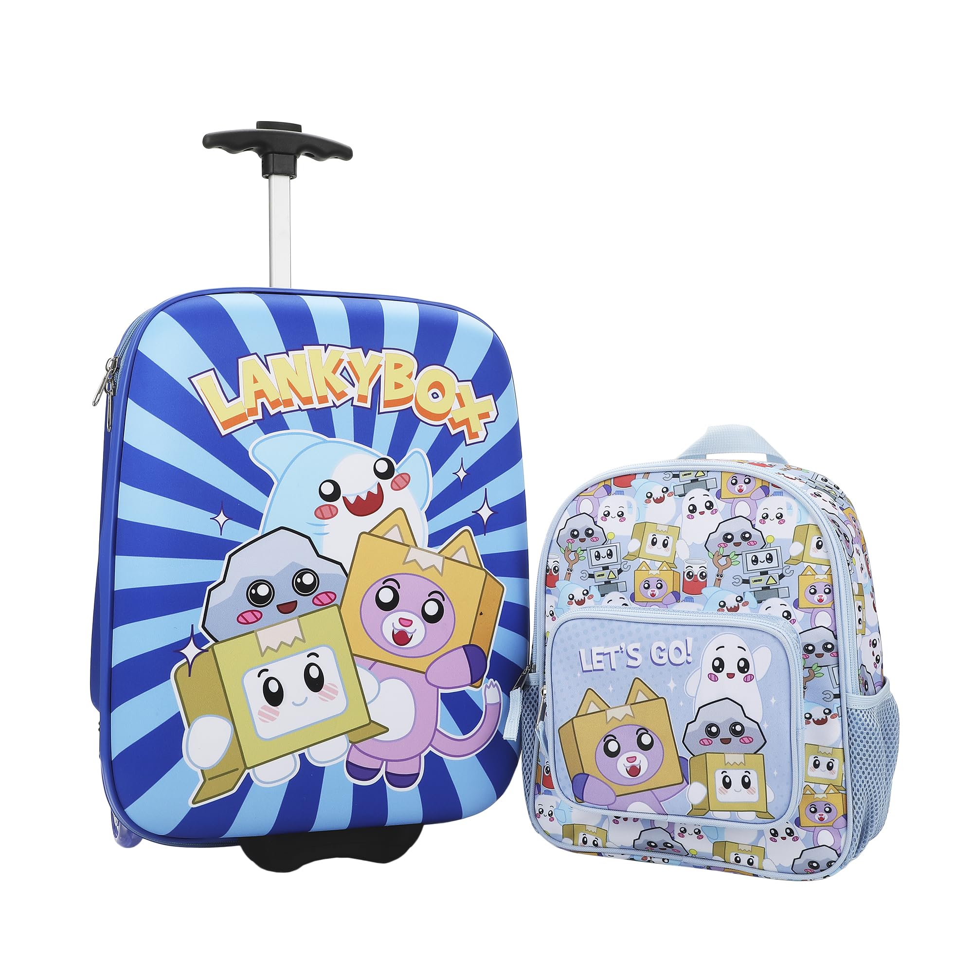50% Off Bioworld Lanky Box Luggage & Backpack Set - Image 1