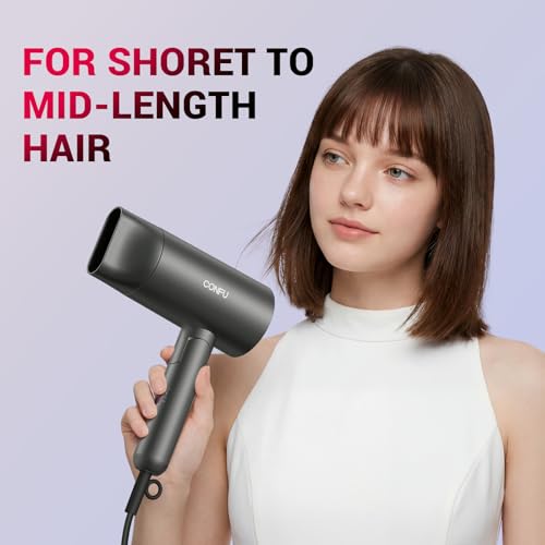8% Off CONFU Travel Hair Dryer for Curly Hair - Use Code UBQJ6ZQE - Image 3