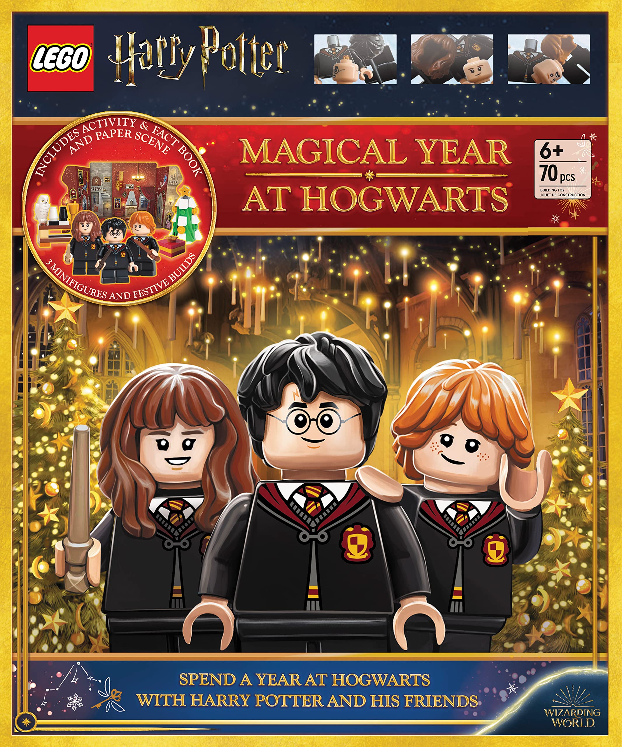 62% Off LEGO Harry Potter Christmas Activity Book - Image 1