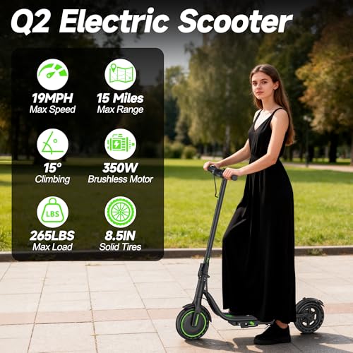 32% Off VOLPAM Electric Scooter – 350W Motor, 15-Mile Range - Image 4