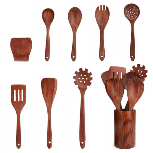 50% OFF Kmise 16-Piece Wooden Cooking Utensils Set - Image 2