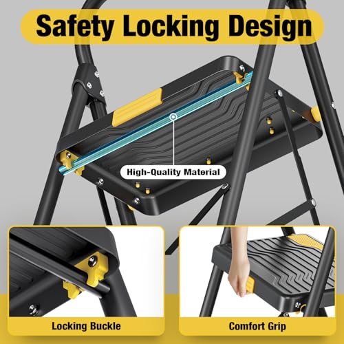 Urackify 2 Step Ladder: 20% OFF with Code C5QTDRGB - Image 6