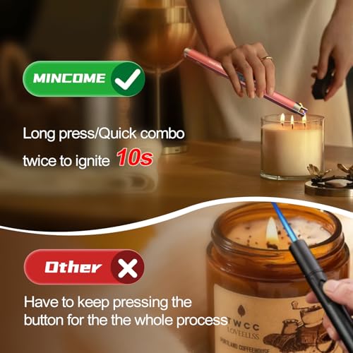 30% Off MINCOME Electric Candle Lighter with Safety Lock - Image 5
