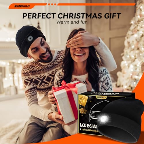 50% Off MANWALD LED Beanie Hat with Light USB - Image 8