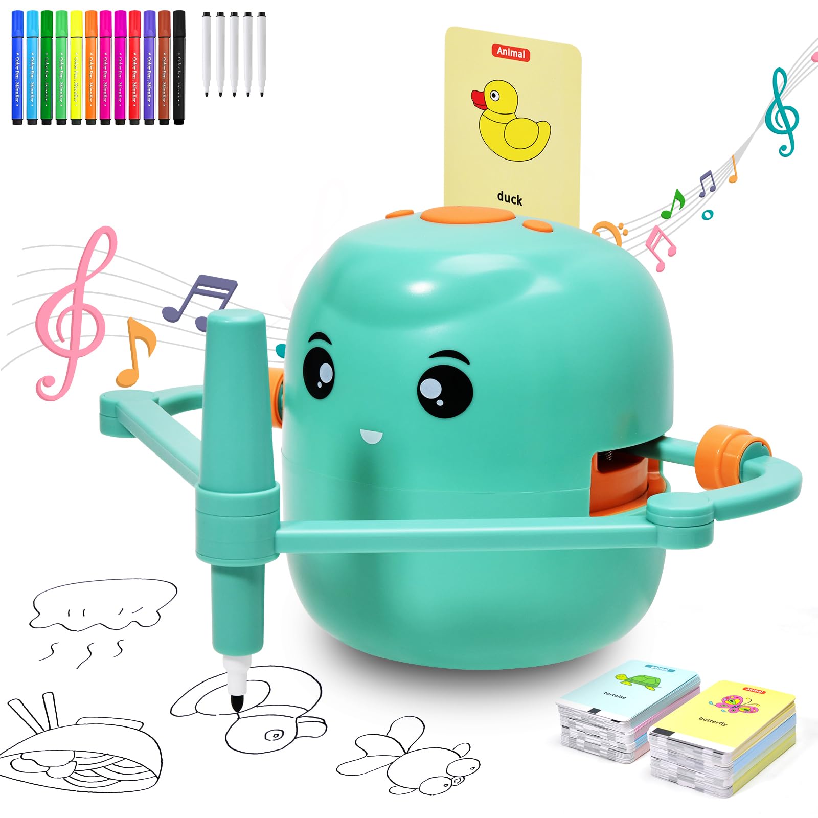 45% Off Voice Interactive Drawing Robot for Kids Ages 3-8 - Image 1