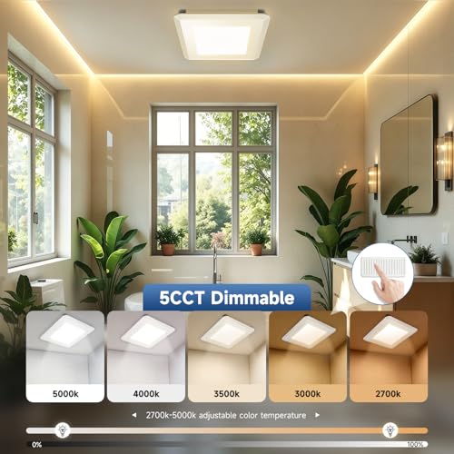 40% Off AHAWILL Ultra Quiet Bathroom Exhaust Fan with Light - Image 4