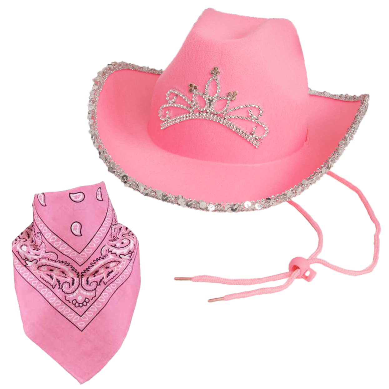 50% Off Funny Party Hats Cowboy Hat for Adults - Image 1