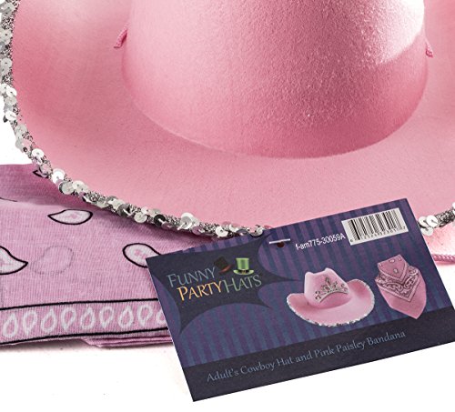 50% Off Funny Party Hats Cowboy Hat for Adults - Image 8