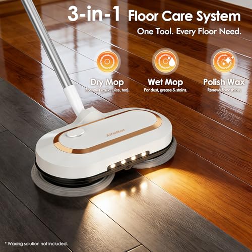 56% Off AlfaBot Cordless Electric Mop with Code - Image 4