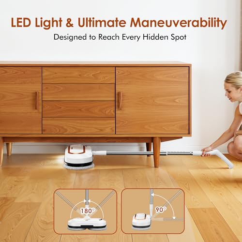 56% Off AlfaBot Cordless Electric Mop with Code - Image 6