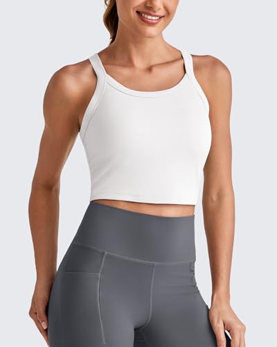 G4Free Cropped Workout Top with Built-in Bra – Save 50% - Image 3