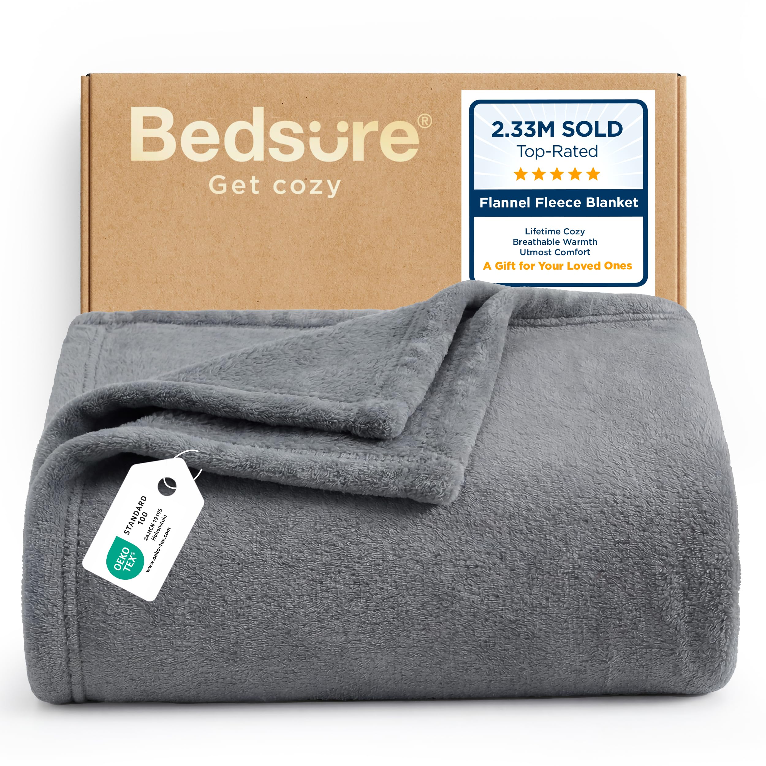 33% Off Bedsure Fleece Throw Blanket - Use Code FOVQ2RYV - Image 1