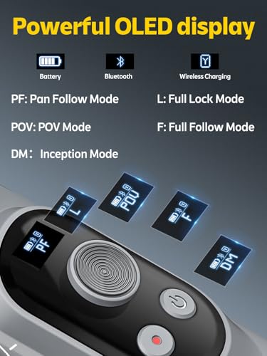 39% Off AOCHUAN 3-Axis Phone Gimbal with Wireless Charging - Image 3