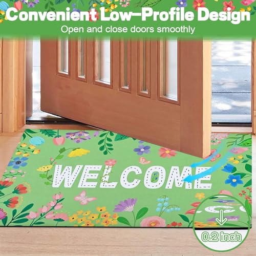 49% Off Likiyol Floral Door Mat - Welcome Spring! - Image 7
