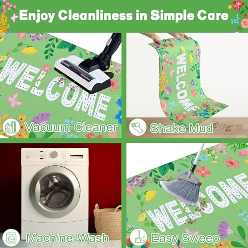 49% Off Likiyol Floral Door Mat - Welcome Spring! - Image 8