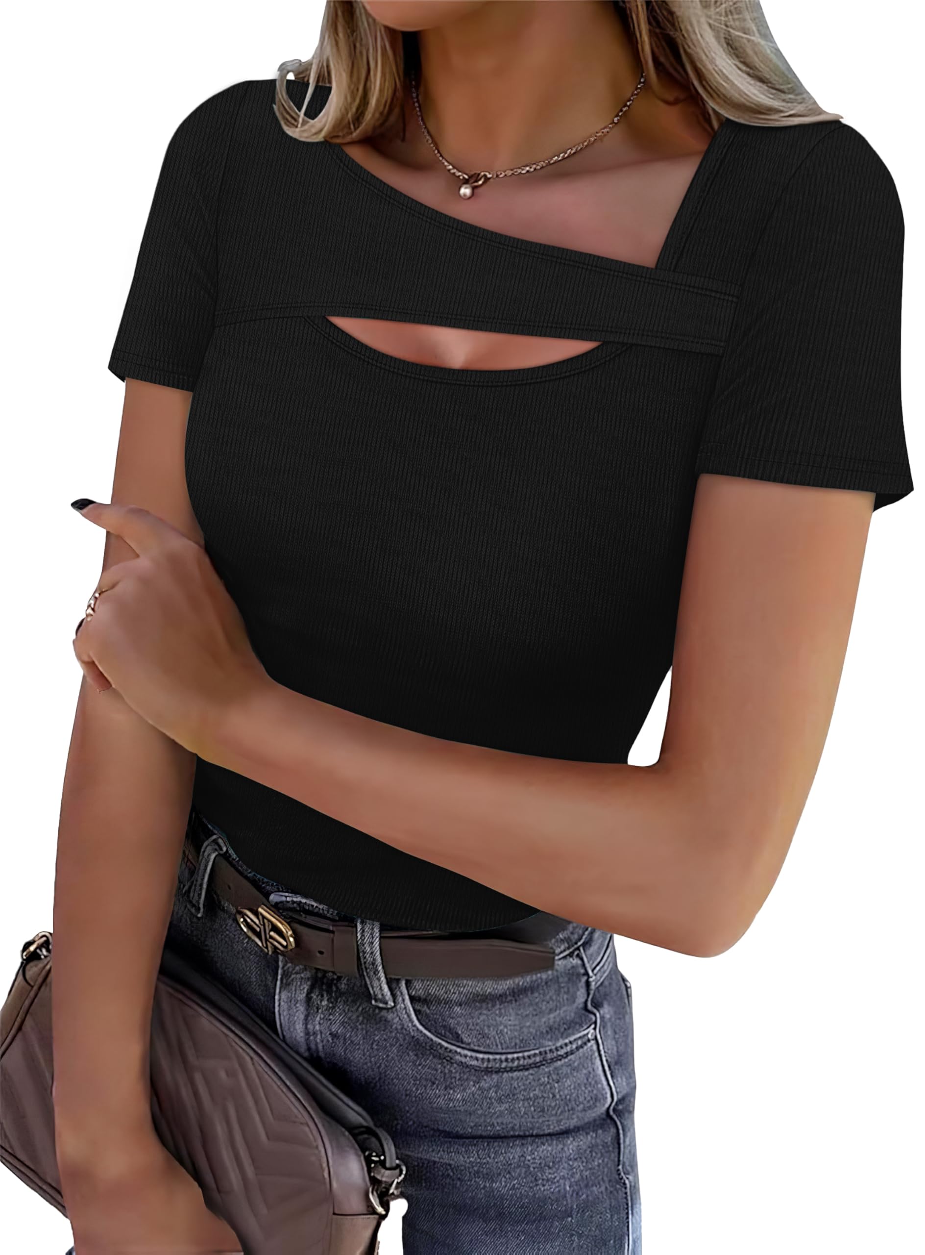 XIEERDUO Women's Summer Top for $9.99 with Code