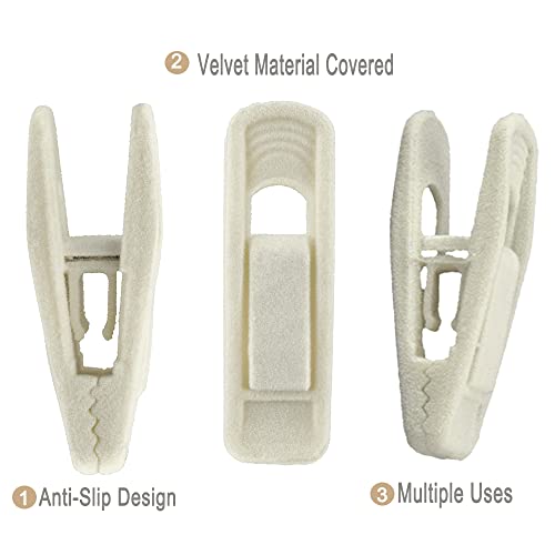 40% Off Corodo Velvet Hanger Clips - 40 Pack Clips - Image 4
