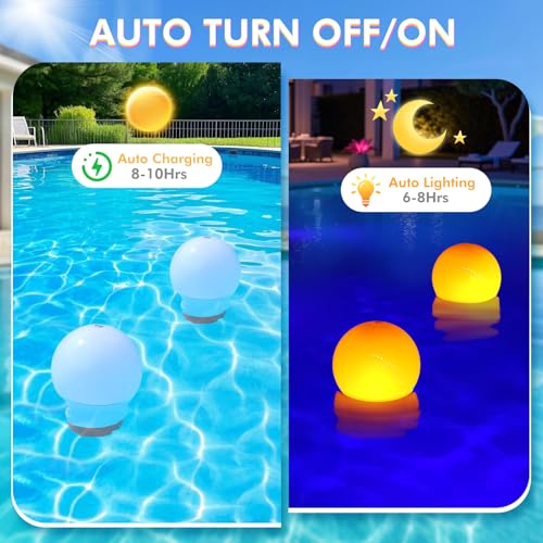 15% Off Solar Pool Chlorine Floater with Glowing Light - Image 4