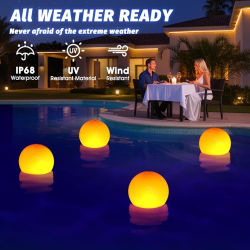 15% Off Solar Pool Chlorine Floater with Glowing Light - Image 7