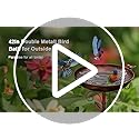 5% Off 2-in-1 Bird Feeder and Bath for Garden - Image 8