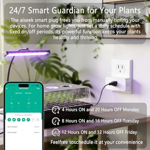 40% Off AiSeek Smart Plug 4-Pack with Energy Monitoring - Image 7