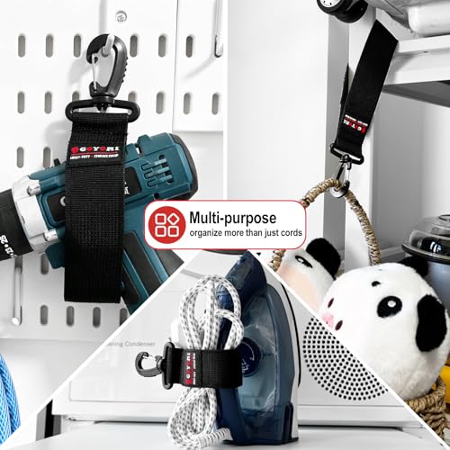 6 Pcs Cord Holder Organizer - Tidy Extension Cords & Hoses Easily - Image 6