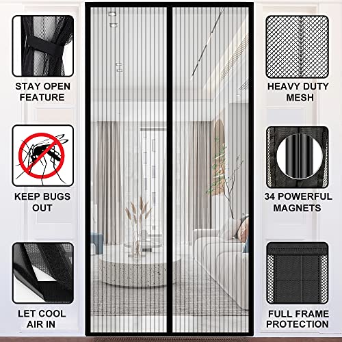 50% Off Magnetic Screen Door with Auto-Close Magnets - Image 4