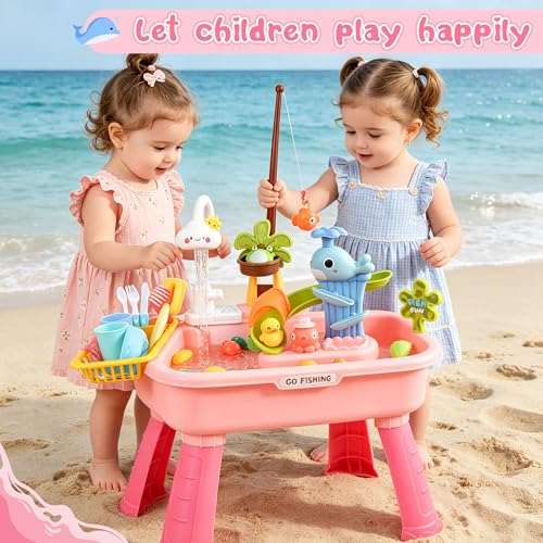 45% OFF Ploomi Toddler Sand & Water Table – Code GO2XT2WG - Image 7