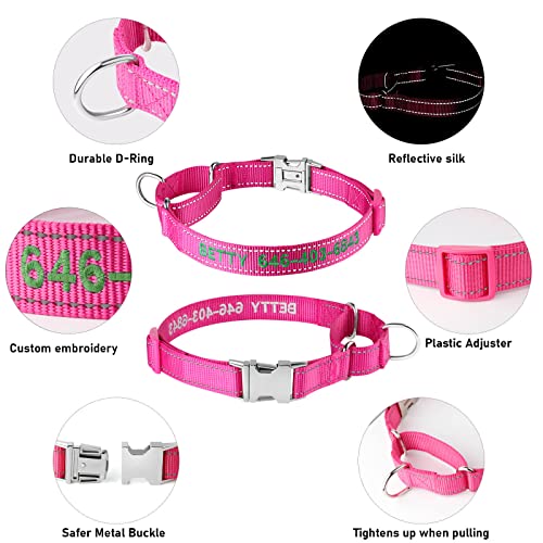 50% Off Custom Reflective Martingale Dog Collar - Image 4