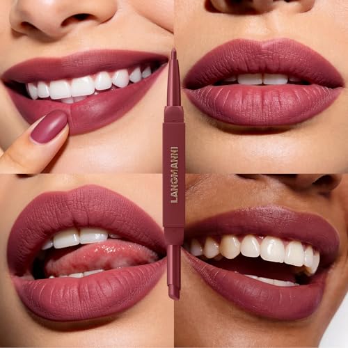 40% Off LANGMANNI 2-in-1 Lipstick and Liner Set - Image 8