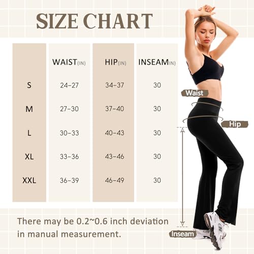 40% Off Walifrey Flare Leggings with Pockets - Image 6