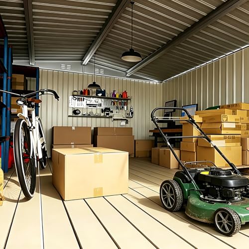 22% Off MNLR 10x14 FT Large Metal Storage Shed - Image 5