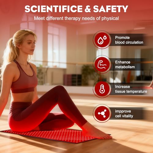 40% Off AUDODO Red Light Therapy Mat for Body - Image 3