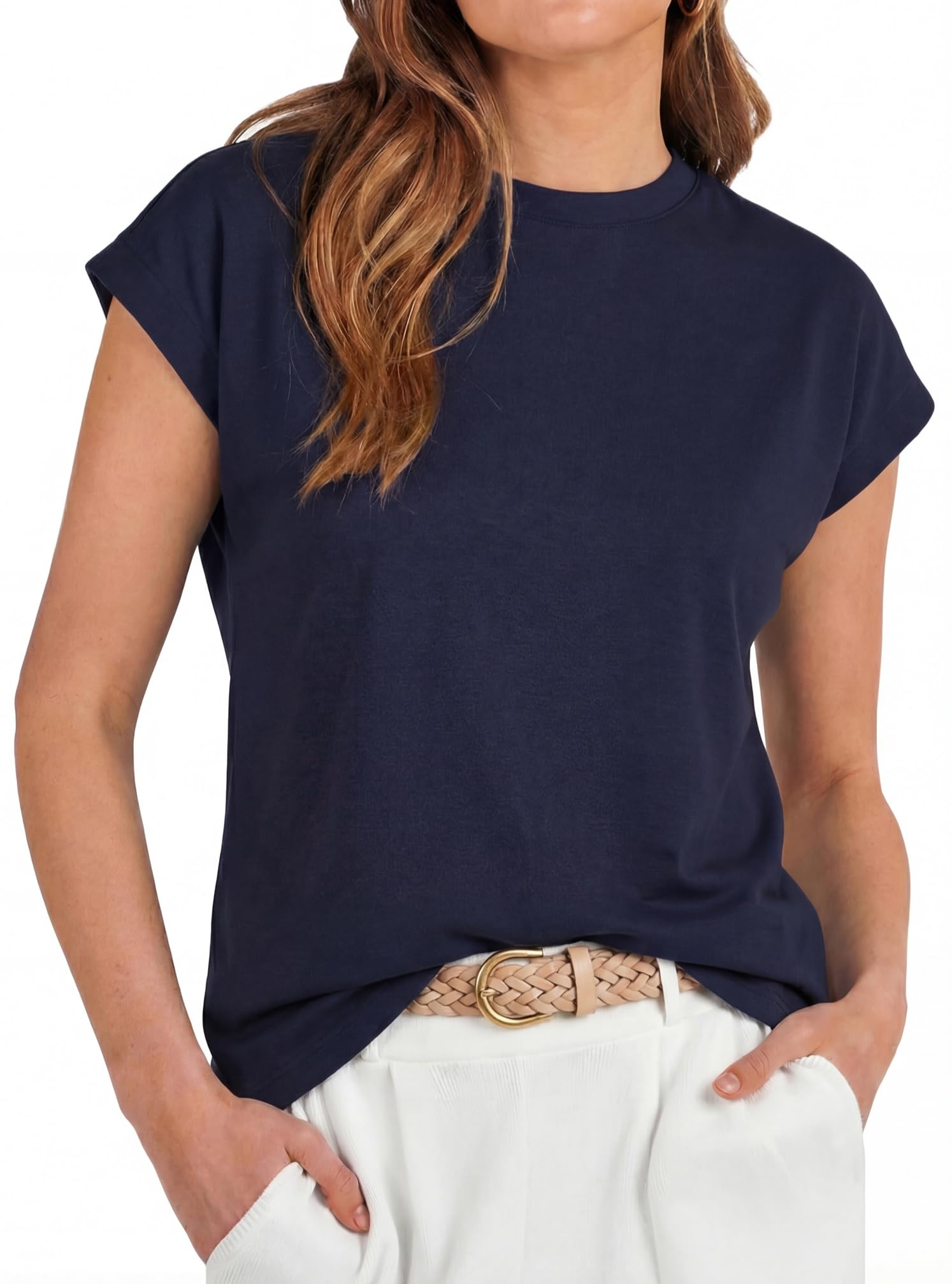 40% Off GRECERELLE Women's Cap Sleeve Summer Top