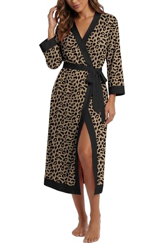 39% Off PrinStory Soft Kimono Bathrobe for Women - Image 2