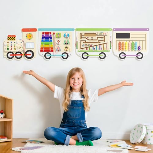 50% Off Spacocld Montessori Sensory Wall Board for Toddlers - Image 2