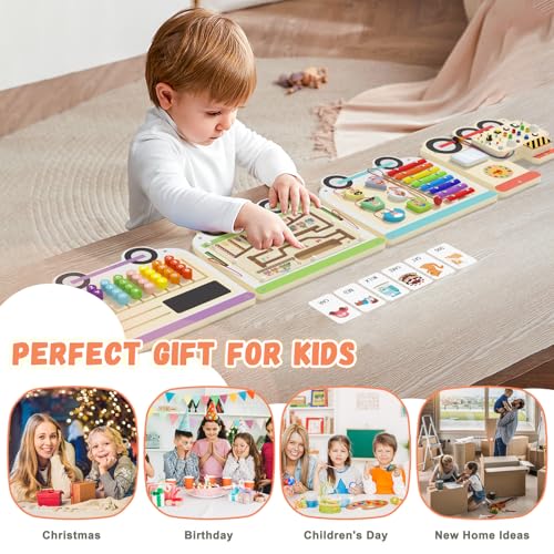 50% Off Spacocld Montessori Sensory Wall Board for Toddlers - Image 7