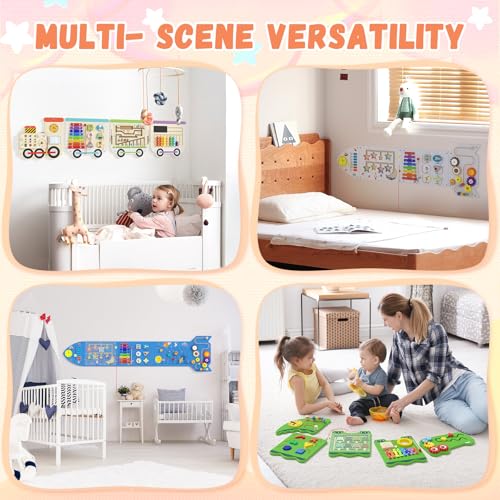 50% Off Spacocld Montessori Sensory Wall Board for Toddlers - Image 8