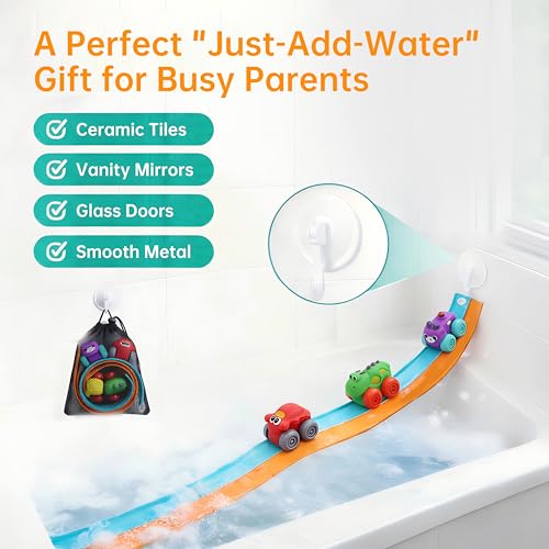 50% Off Resosese Race Car Bath Toys Set with Code - Image 3