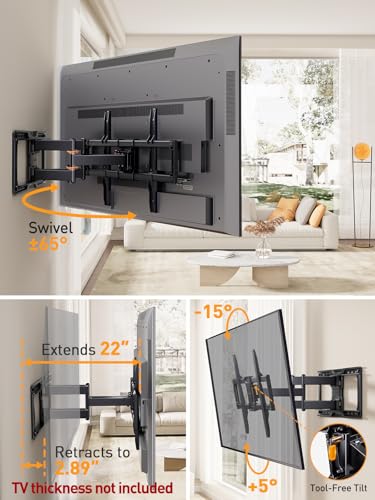 Save 59% on Perlegear Full Motion TV Mount - Image 4