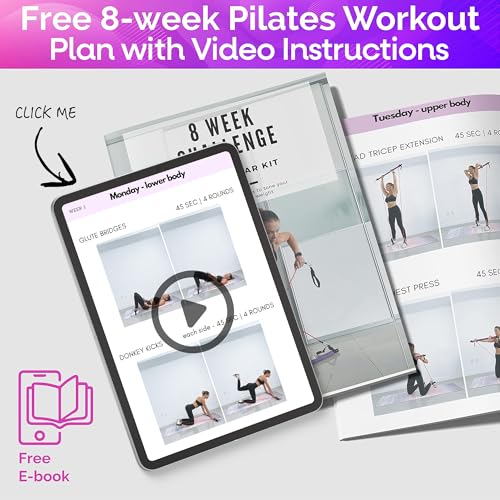 27% Off: Alignrgy Portable Pilates Bar Kit with 4 Bands - Image 4