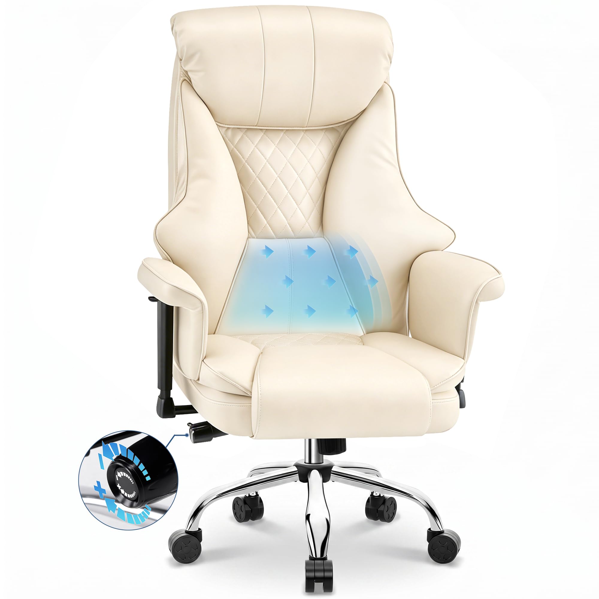 Save 8% on AreShark Big and Tall Executive Office Chair