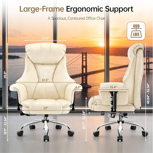 Save 8% on AreShark Big and Tall Executive Office Chair - Image 4