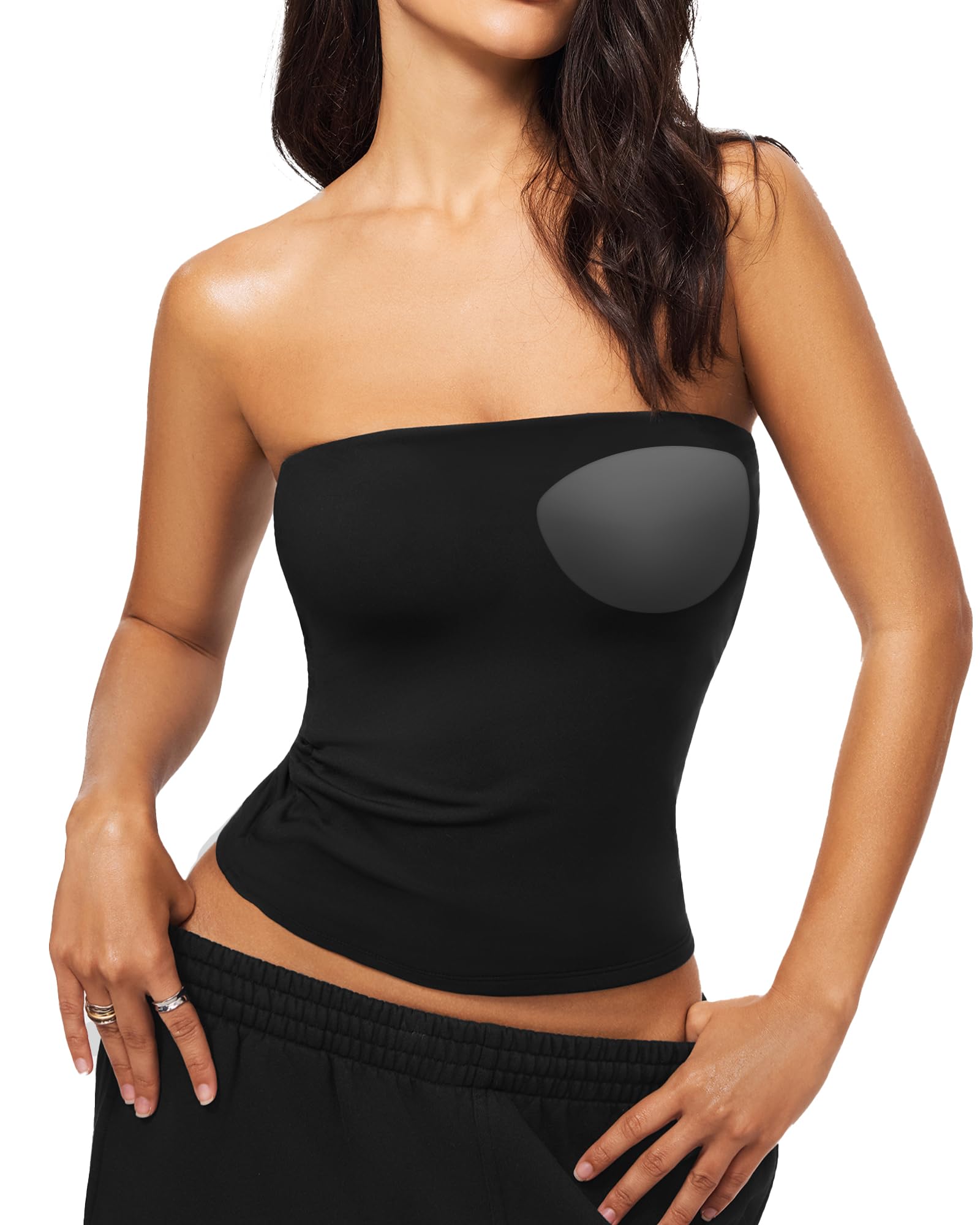 40% Off Women's Strapless Tube Top with Built-In Bra