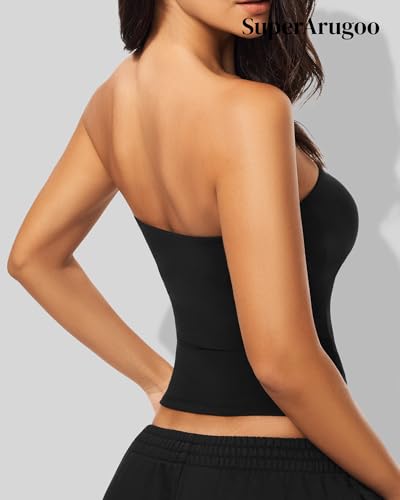 40% Off Women's Strapless Tube Top with Built-In Bra - Image 3